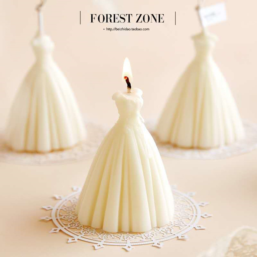 Girl Heart Aromatherapy Candle Wedding Style Natural Soy Wax Romantic Fragrance Photo Props Home Decoration Candle