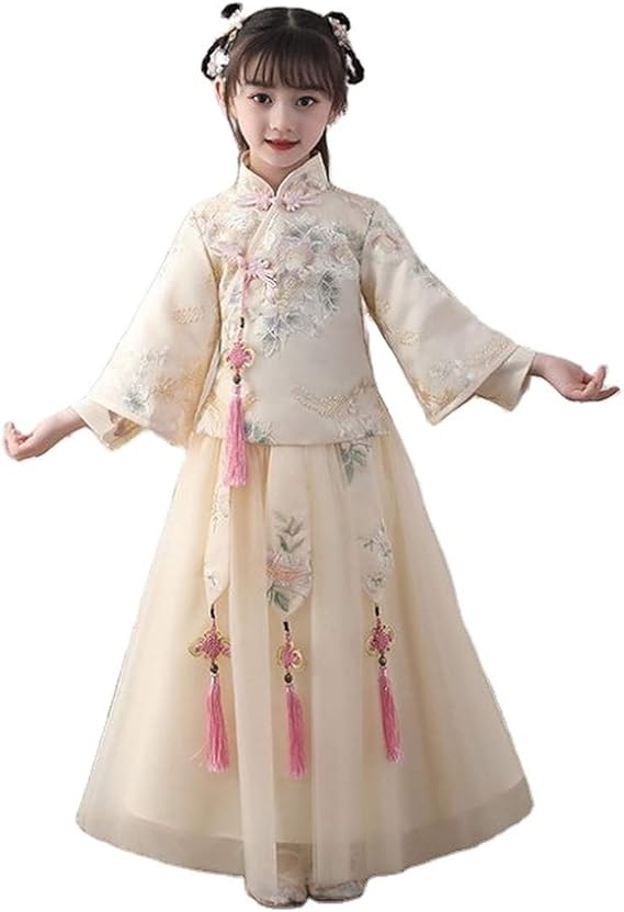 Kids Traditional Hanfu Dress - Chinese New Year & Cosplay Outfit